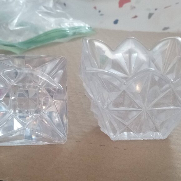 Handmade Clear Trinket Jar Candy Dish - Picture 3 of 6